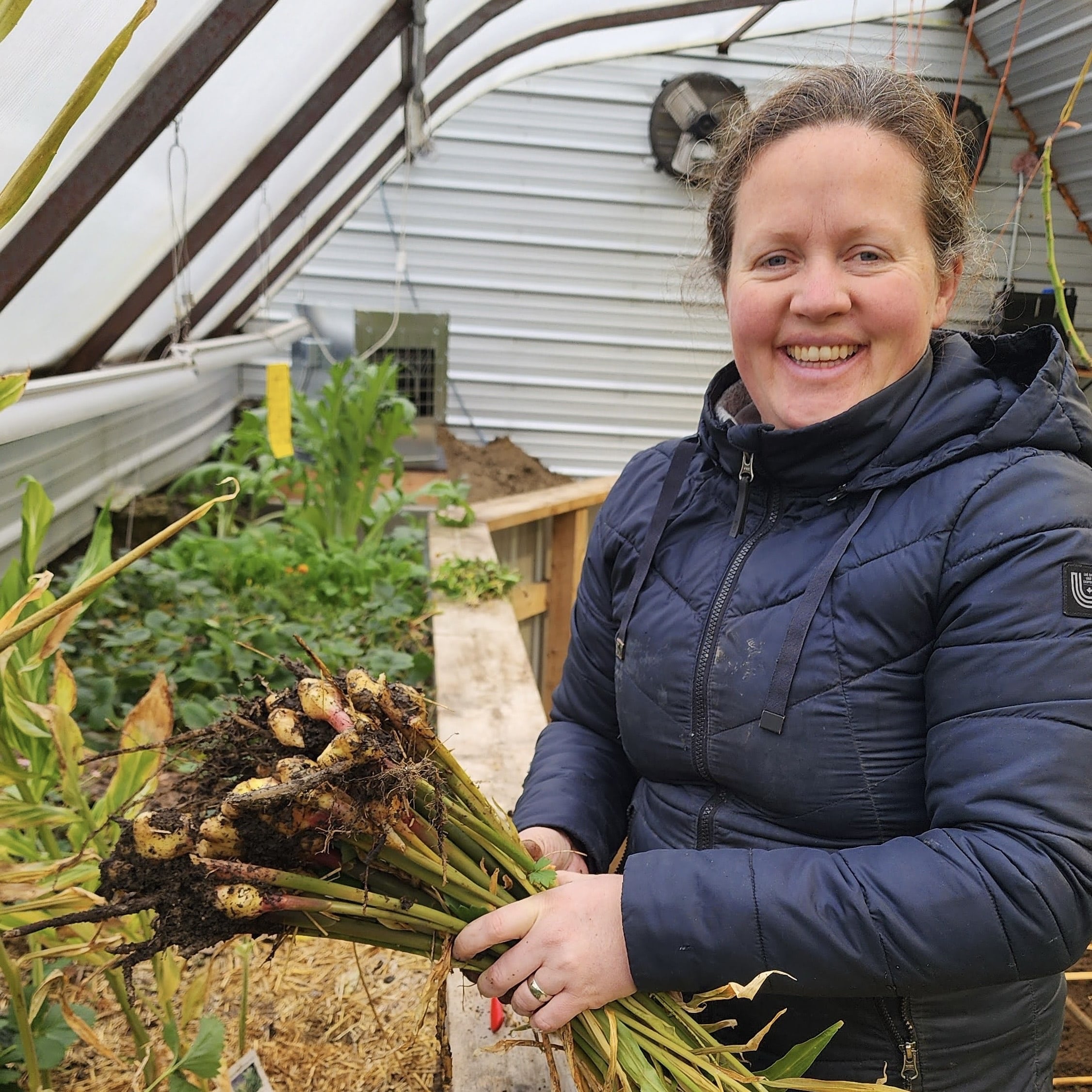 20241211_121511_Original Co-owner of Greenhouse in the Snow working in her greenhouse in Armstrong,BC